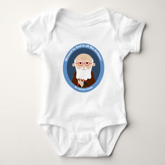Bl. Solanus Casey Baby Bodysuit (Front)
