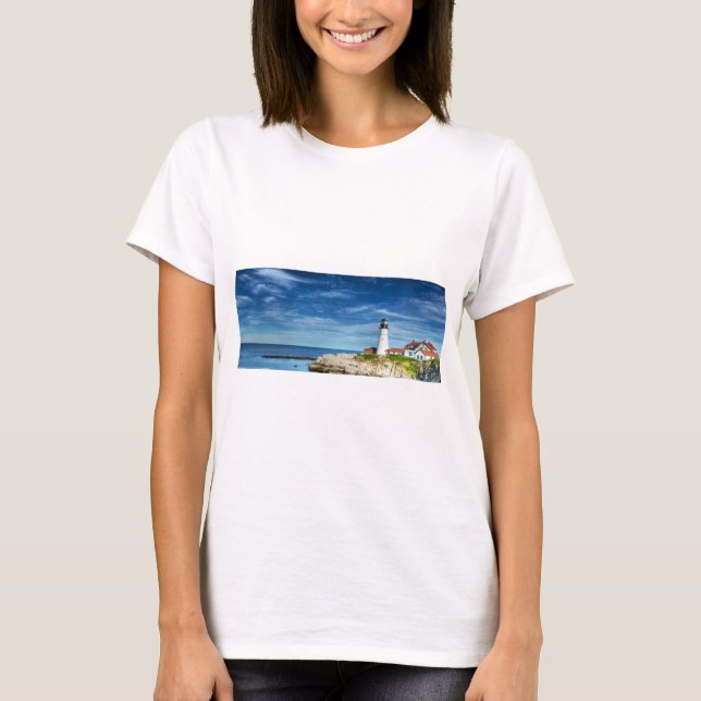 BLA01 Lighthouse 1.tif T-Shirt (Front)