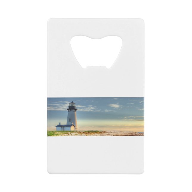 BLA02 Lighthouse 2.tif Credit Card Bottle Opener (Front)