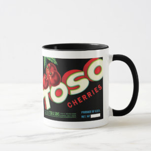 Black 11 oz Ringer Mug