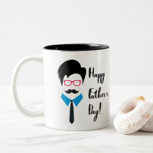 Black 11 oz Two-Tone Mug
