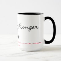 Black 15 oz Ringer Mug