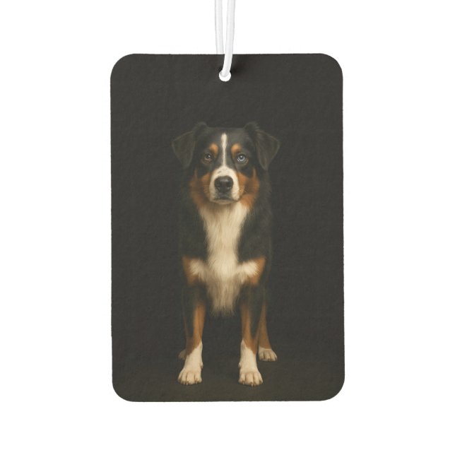 Black 4 Luxe Car Air Fresheners Aussie Shepherd (Back)