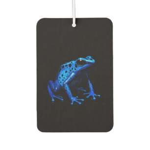 Black 4 Luxe Car Air Fresheners, Blue Frog Air Freshener