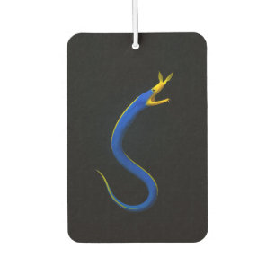 Black 4 Luxe Car Air Fresheners, Blue Ribbon Eel Freshener