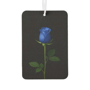 Black 4 Luxe Car Air Fresheners Midnight Blue Rose