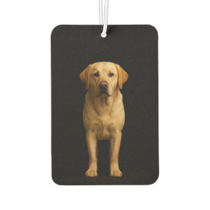 Black 4 Luxe Car Air Fresheners Minimal Labrador