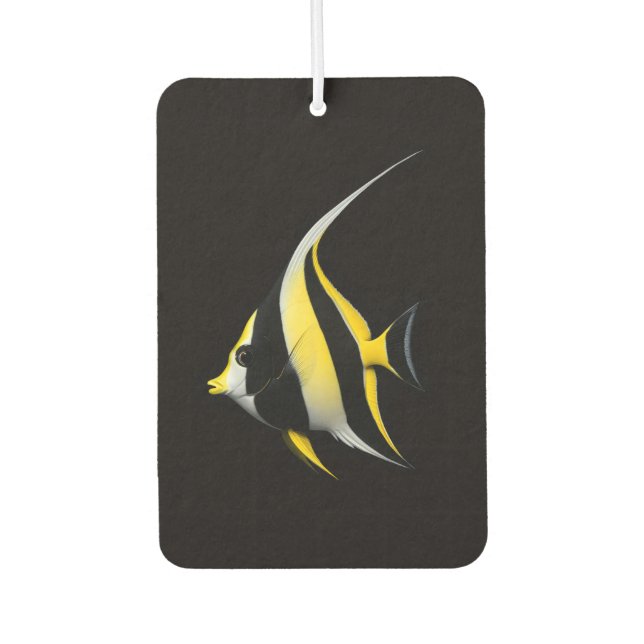 Black 4 Luxe Car Air Fresheners, Moorish Idol Air Freshener (Front)