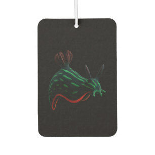 Black 4 Luxe Car Air Fresheners, Neon Sea Slug Freshener