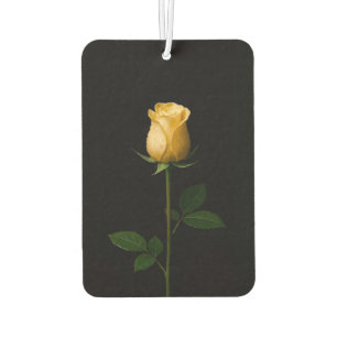 Black 4 Luxe Car Air Fresheners Sunlit Yellow Rose