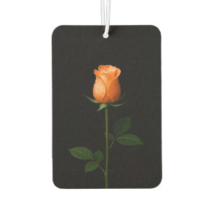 Black 4 Luxe Car Air Fresheners Sunset Orange Rose