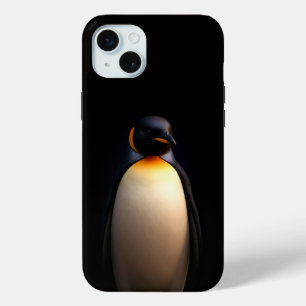 Black 4 Luxe, Emperor Penguin iPhone 15 Mini Case
