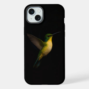 Black 4 Luxe, Flying Hummingbird iPhone 15 Plus Case