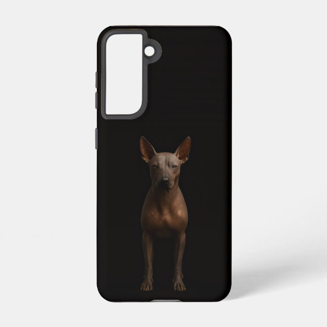 Black 4 Luxe  Galaxy S21 Case, Argentine Pila Dog Samsung Galaxy S21 Case (Back)