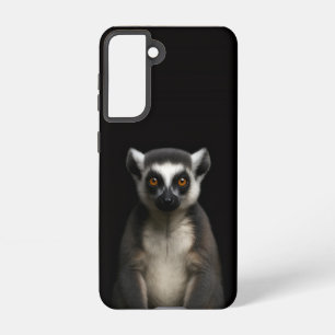 Black 4 Luxe  Galaxy S21 Case, Gentle Lemur Samsung Galaxy Case