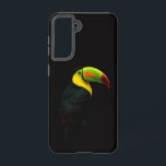 Black 4 Luxe  Galaxy S21 Case, Keel Billed Tucan Samsung Galaxy Case<br><div class="desc">Add a touch of radiant tropical allure to your everyday tech with our Black 4 Luxe Galaxy S21 Case featuring the exquisite Keel Billed Tucan. Set against a flawless deep black background, this stunning rainforest bird bursts to life with vivid realism — its signature beak glowing in shades of emerald...</div>