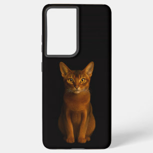 Black 4 Luxe Galaxy S21 Plus, Abyssinian Beauty Samsung Galaxy Case