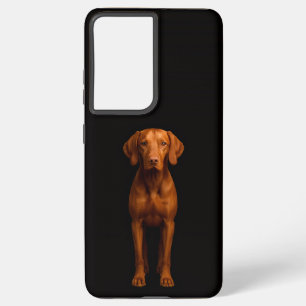 Black 4 Luxe Galaxy S21 Plus, Agile Vizsla Dog Samsung Galaxy Case