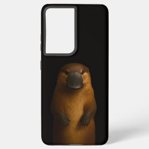 Black 4 Luxe Galaxy S21 Plus, Elegant Platypus Samsung Galaxy Case