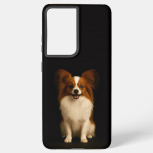 Black 4 Luxe Galaxy S21 Plus, Refined Toy Papillon Samsung Galaxy Case