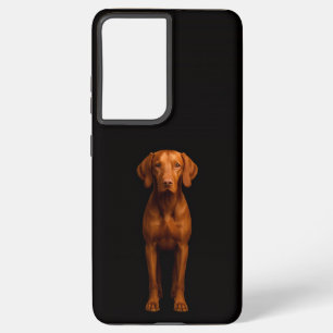 Black 4 Luxe Galaxy S21 Ultra, Agile Vizsla Dog Samsung Galaxy Case