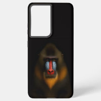 Black 4 Luxe Galaxy S21 Ultra, Mandrill Monkey