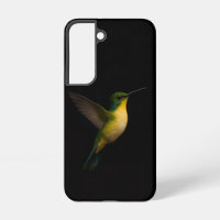 Black 4 Luxe Galaxy S22 Case, Flying Bird