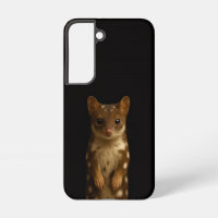 Black 4 Luxe Galaxy S22 Case, Sweet Quoll
