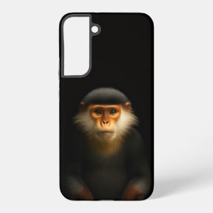 Black 4 Luxe Galaxy S22 Plus, Red Douc Langur Samsung Galaxy Case