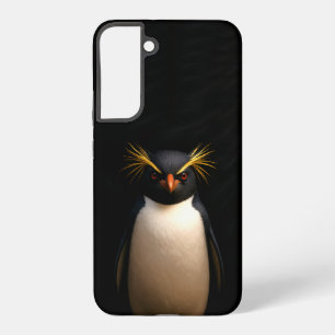 Black 4 Luxe Galaxy S22 Plus, Rockhopper Penguin Samsung Galaxy Case