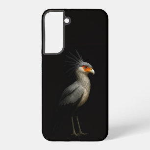 Black 4 Luxe Galaxy S22 Plus, Secretarybird Samsung Galaxy Case