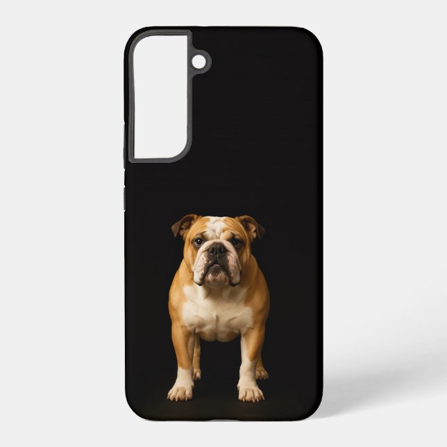 Black 4 Luxe Galaxy S22 Plus, Stamina Bulldog Samsung Galaxy S22+ Case (Back)
