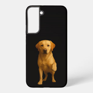 Black 4 Luxe Galaxy S22 Plus, Tender Labrador Samsung Galaxy Case