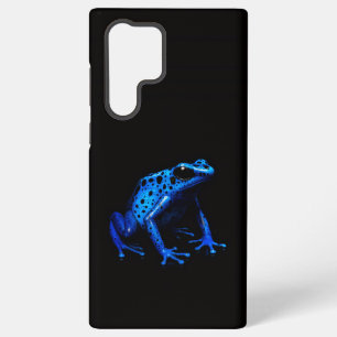 Black 4 Luxe Galaxy S22 Ultra, Blue Frog Samsung Galaxy Case