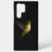 Black 4 Luxe Galaxy S22 Ultra Case, Flying Bird