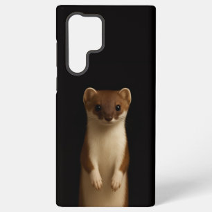Black 4 Luxe Galaxy S22 Ultra, Elegant Weasel Samsung Galaxy Case