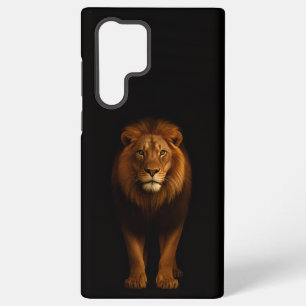 Black 4 Luxe Galaxy S22 Ultra, Majestic Lion Samsung Galaxy Case