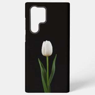 Black 4 Luxe Galaxy S22 Ultra, Pearl White Tulip Samsung Galaxy Case