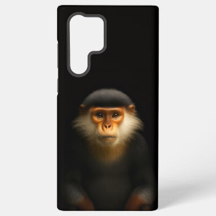 Black 4 Luxe Galaxy S22 Ultra, Red Douc Langur Samsung Galaxy Case
