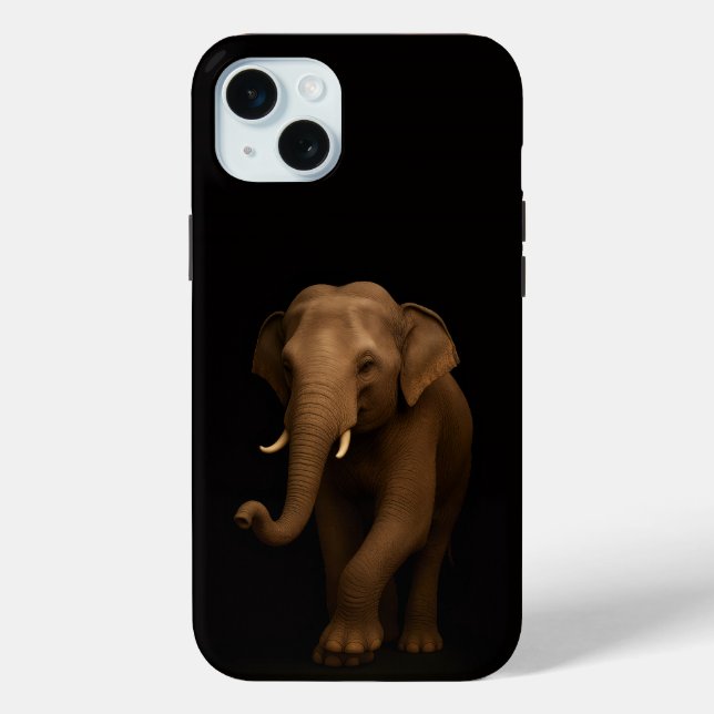 Black 4 Luxe, Indian Elephant iPhone 15 Plus Case-Mate iPhone Case (Back)