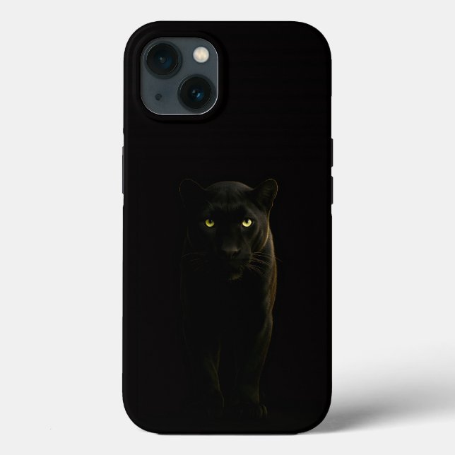 Black 4 Luxe iPhone 13, Black Panther Case-Mate iPhone Case (Back)