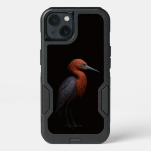Black 4 Luxe  iPhone 13 Case, Reddish Egret