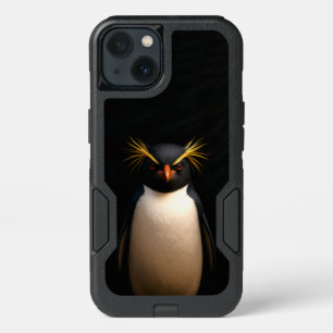 Black 4 Luxe iPhone 13 coque, Rockhopper Penguin