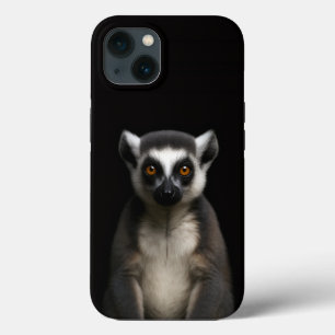 Black 4 Luxe iPhone 13, Gentle Lemur 13 Case