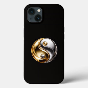 Black 4 Luxe iPhone 13, Harmony Yin Yang iPhone 13 Case
