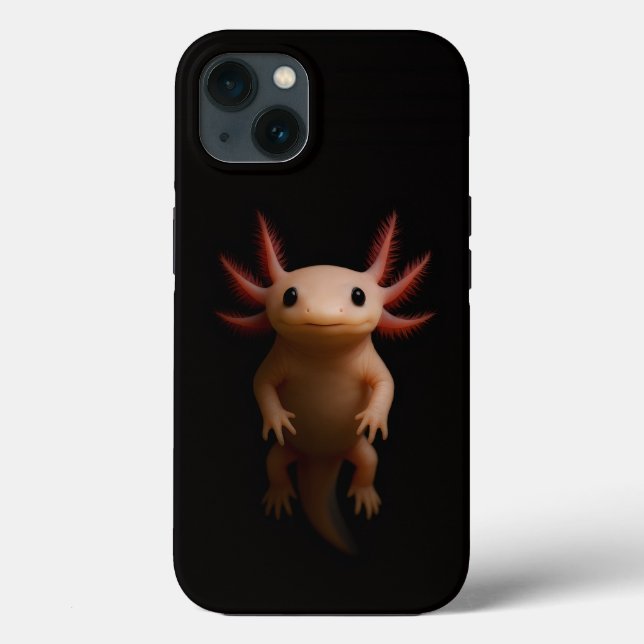 Black 4 Luxe iPhone 13, Mexican Axolotl Case-Mate iPhone Case (Back)