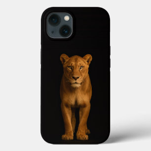 Black 4 Luxe iPhone 13, Noble Lioness iPhone 13 Case
