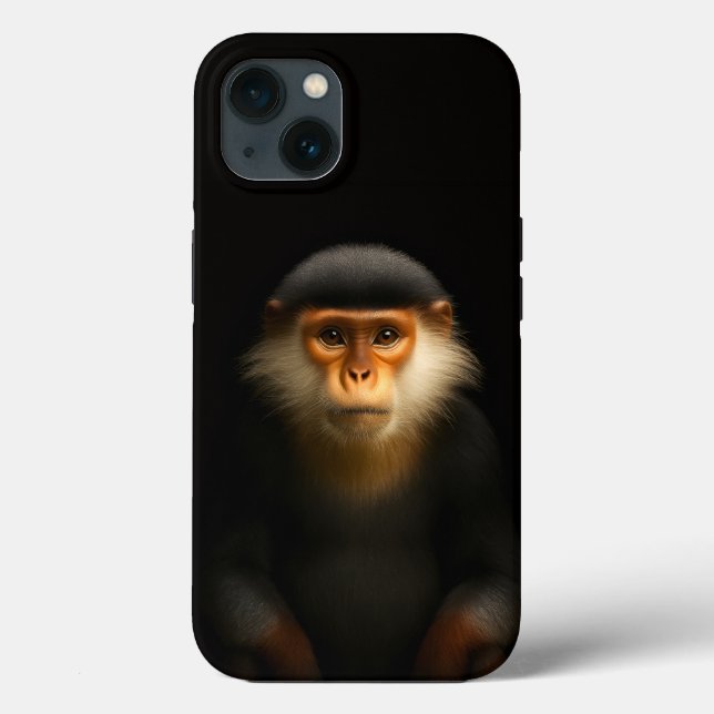 Black 4 Luxe iPhone 13, Red Douc Langur Case-Mate iPhone Case (Back)