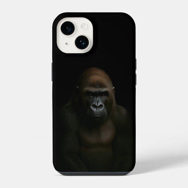 Black 4 Luxe iPhone 14 Case-Mate, Gorilla Case (Back)