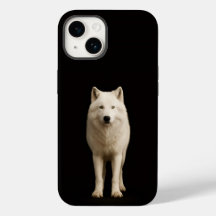 Black 4 Luxe iPhone 14 Mate, Ivory Arctic Wolf